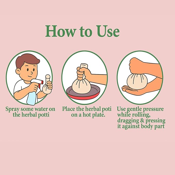 Herbal Massager 2 Potli Combo