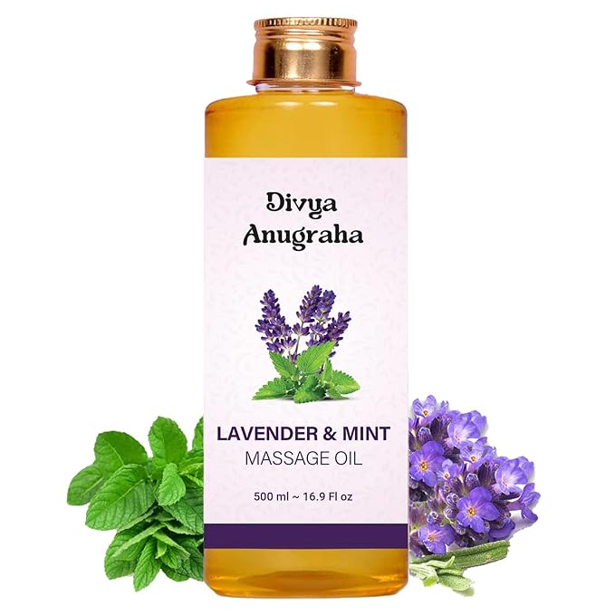 Lavender Mint Massage Oil 500 ml