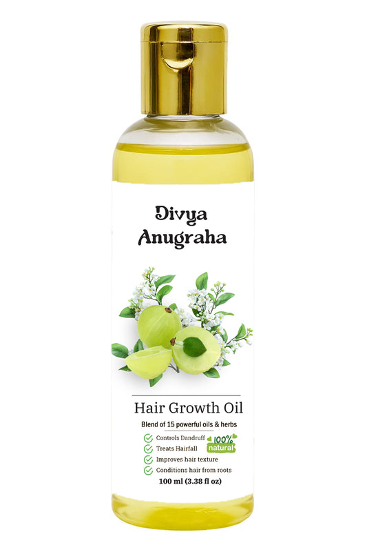 Amla & Camphor Hair oil For Hair, Skin Care, Cold Pressed Natural Oil Pure Hair oil, Softness & Shine (100 ml, Amla & Camphor)